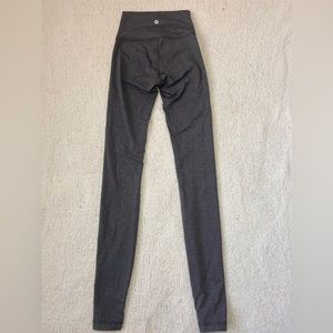 Lululemon size 2 long leggings dark grey